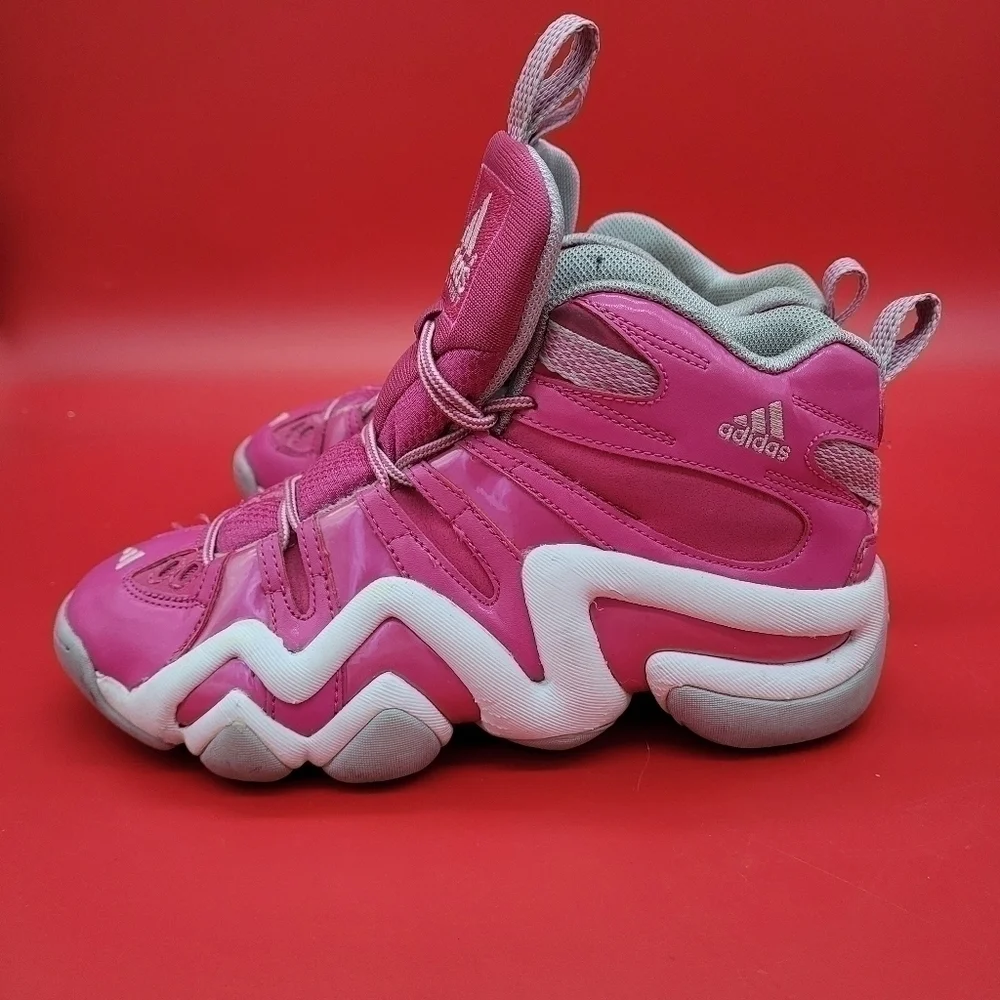 ADIDAS CRAZY 8 Kobe Basketball Shoes 6.5 Women 5 Youth Pink White